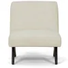 POLTRONA ZIMKA TELA CAMARGUE NIEVE 65X89X75H CM en Beige - Butacas, banquetas y puffs, Uruguay | Vinibel, vista 2 de 2