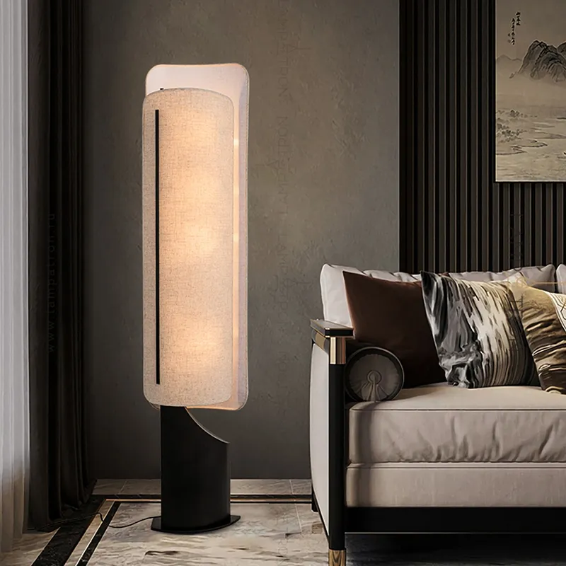 Lampara de pie Glen en Beige - Lámparas de mesa, Uruguay | Decotech