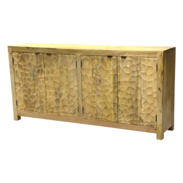 A151G Aparador 190x40x90 en Madera natural - Aparadores y recibidores, Uruguay | Victoriana