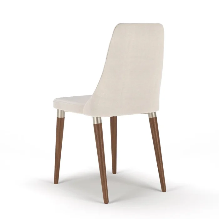 Silla De Comedor Mdf-y-madera Natural-beige Loren en Beige - Sillas, Uruguay | Divino, vista 5