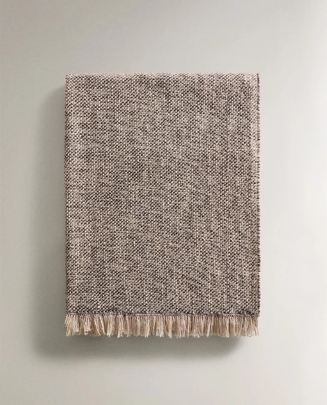 MANTA FLECOS - Textiles, Uruguay | Zara Home, vista 5