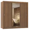 Ropero Placard Matrimonial Monaco 170CM con 1 Espejos 3 Puertas Corred - Roperos y placares, Uruguay | Balton, vista 5 de 24