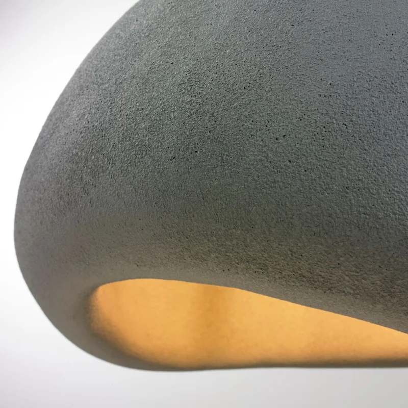 LUMINARIA DE TECHO GREY STONE Gris Large en Gris - Lámparas de mesa, Uruguay | Viasono, vista 3
