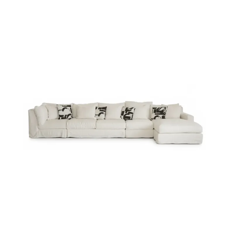 MODULO SIMPLE SOFA BISCARROSSE BLANCO - Sillones y sofás, Uruguay | Masinfinito Casa
