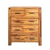 Cómoda 5 Cajones Madera-acacia Natural-beige Ahf 1202 en Madera natural - Cómodas, Uruguay | Divino, vista 3 de 4