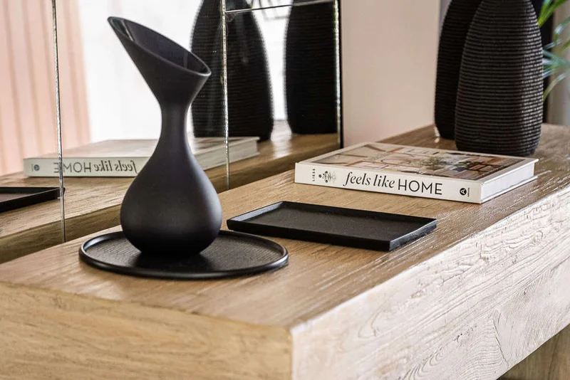MESA DE ARRIMO / CONSOLA TAURET - 1.42 MTS en Madera natural - Bibliotecas, Uruguay | La Iberica, vista 16