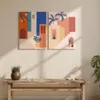 CUADRO CANVAS 30x40cm ESCALERA COLORES 2 en Multicolor - Decoración de pared, Uruguay | Decohogar, vista 2 de 2