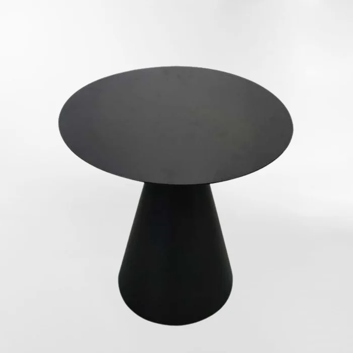 MESA DE EXTERIOR VIGO NEGRO CIRCULAR en Negro - Mesas de comedor, Uruguay | Viasono, vista 3