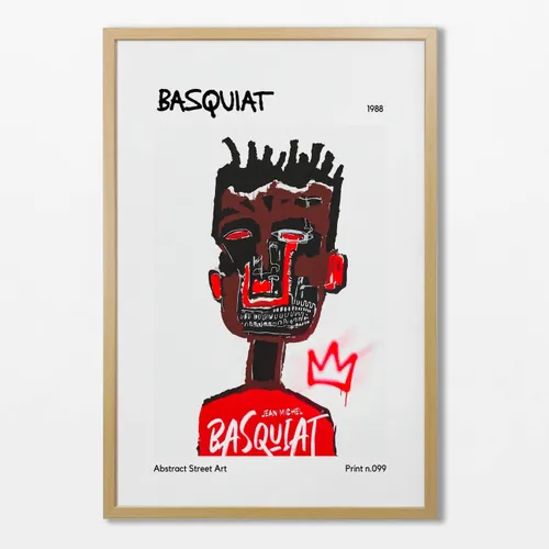 Basquiat - Autorretrato - Láminas, Uruguay | La Cuadrería