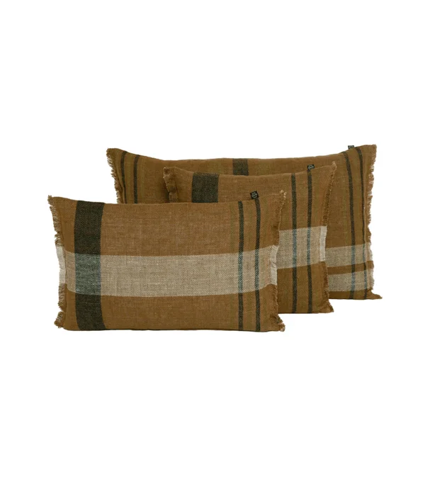 HARM ALMOHADON AALBORG LINO en Amarillo - Textiles, Uruguay | Más Infinito Casa