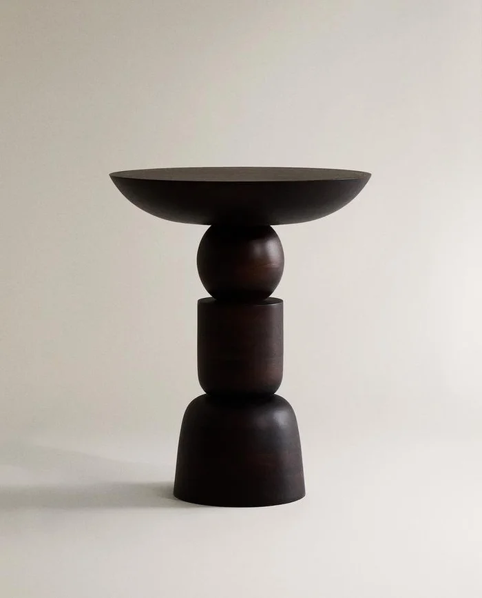MESITA MADERA en Madera natural - Mesas de living, Uruguay | Zara Home, vista 2