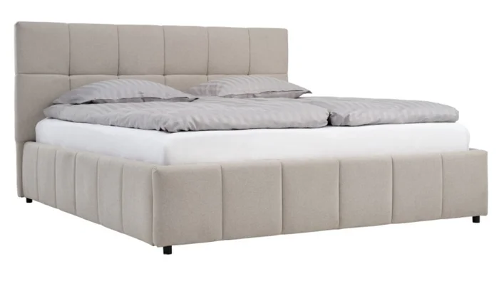 Estructura de cama VEMMELEV Queen 160x200 beige en Beige - Dormitorio, Uruguay | JYSK, vista 3