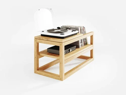 Mesa para Tocadiscos Dalila - Mesas de arrimo, Uruguay | Decoquadra, vista 3
