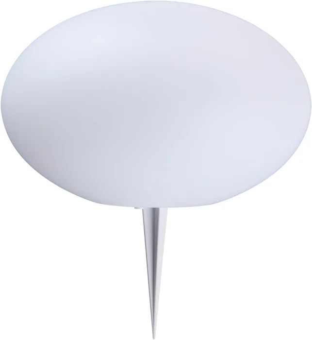 Lámpara solar HAVESANGER Ø25xH17cm blanco en Blanco - Muebles para el exterior, Uruguay | JYSK, vista 3