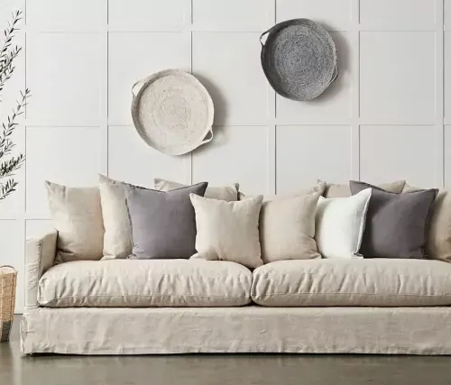 SOFA SIMONE en Beige - Sillones y sofás, Uruguay | Sentido Jose Ignacio