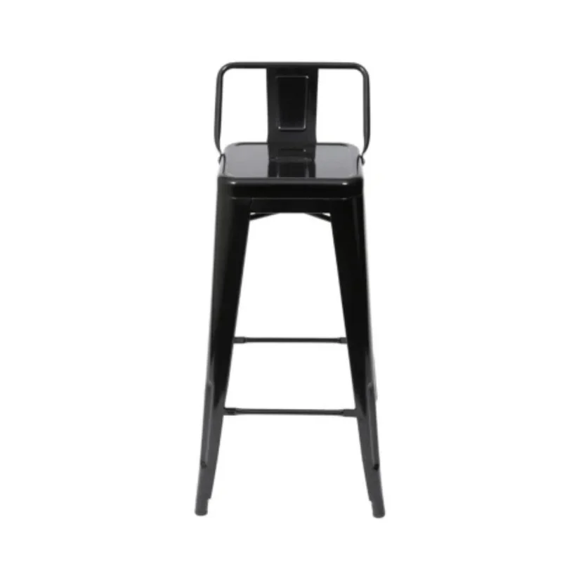 Taburete Tolix - Negro en Negro - Sillas, Uruguay | La Cueva Muebles, vista 5