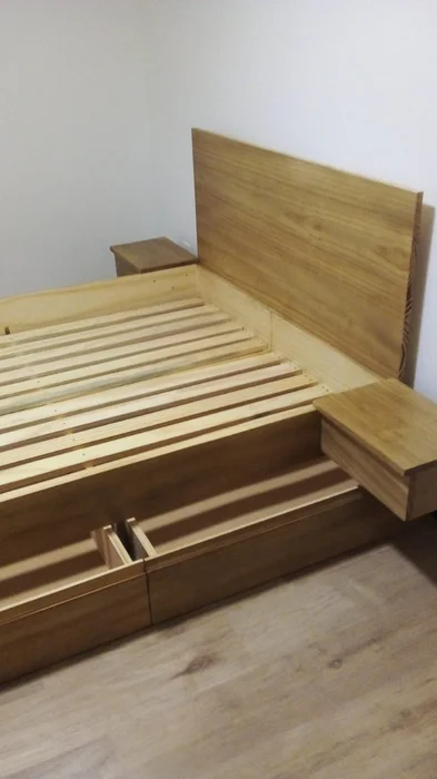 Cama Box en Madera natural - Dormitorio, Uruguay | Tree House Deco, vista 7