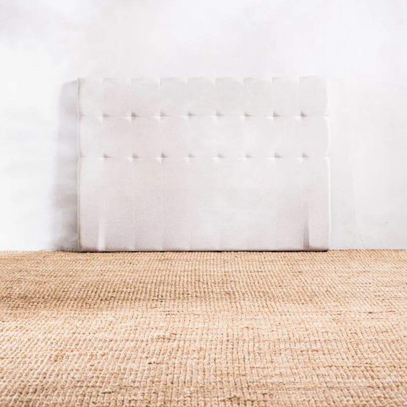 Respaldo Capitoneado Lily 160cm en Gris - Dormitorio, Uruguay | Aihaus