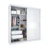 Ropero 2 Puertas - Titan - Blanco en Blanco - Roperos y placares, Uruguay | Ecowood, vista 2 de 3