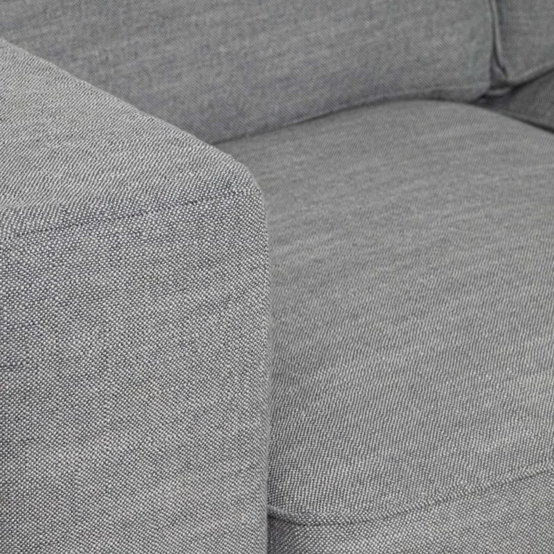 Sofá Con Funda Desmonttable 2 Cuerpos Tela-y-madera Gris Charlie en Gris - Sillones y sofás, Uruguay | Divino, vista 5