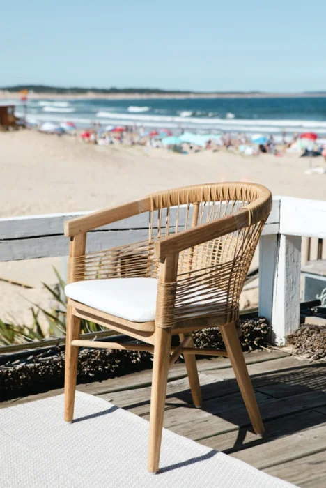 SILLA AVELON C/ALMOHADON en Madera natural - Sillas, Uruguay | Sentido Jose Ignacio