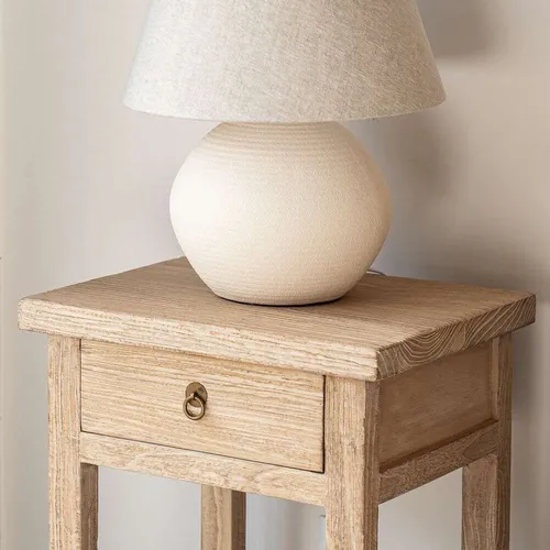 MESA DE LUZ PAMPA en Madera natural - Mesas de luz, Uruguay | La Iberica