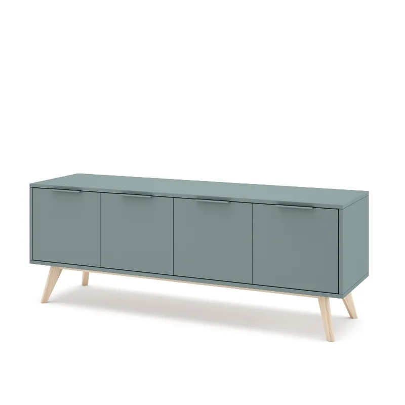 RACK PARA TV PISCO 4 PTAS 140 CMS KAKI 9901ZP - Muebles para TV, Uruguay | Rosas Hermanos