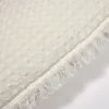 Almohadón Shallow 100% algodón - blanco de 45 x 45 cm en Blanco - Textiles, Uruguay | Kavehome, vista 3 de 4