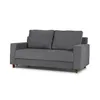Sofá Modus (Outlet) - Tela Microfibra - 2 cuerpos - Berlin 06 (Grafito) en Gris - Sillones y sofás, Uruguay | NYR, vista 1 de 3