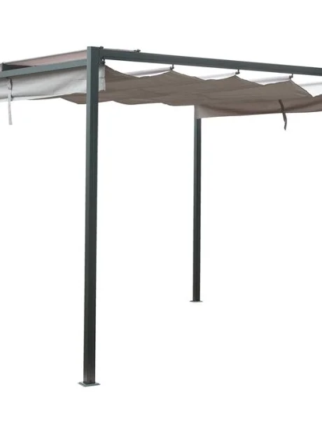 Pérgola HJORTEMOSE A3xL3xA2.3m gris en Gris - Muebles para el exterior, Uruguay | JYSK