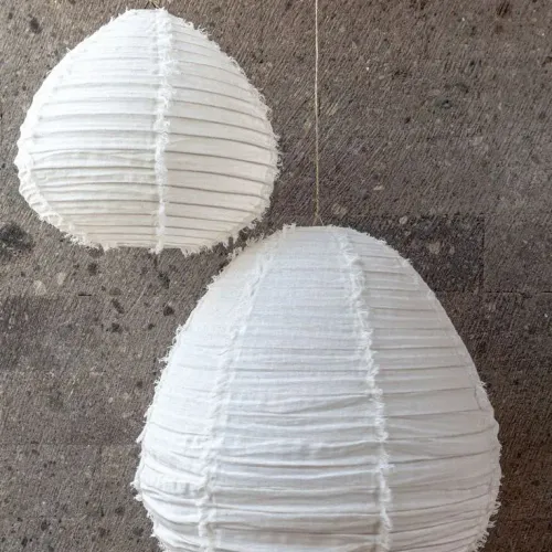 Pantalla colgante de lino - Lámparas colgantes, Uruguay | FMB