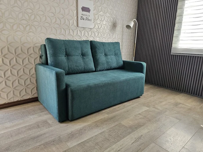 Sofá cama 2 plazas DA VINCI - Muebles Da Vinci en Verde - Sillones y sofás, Uruguay | Muebles Da Vinci