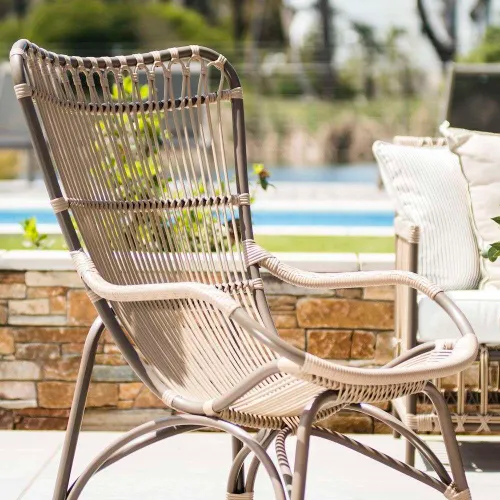 BUTACA MONET DE EXTERIOR - MOCCACHINO - SIKA DESIGN en Beige - Muebles para el exterior, Uruguay | La Iberica