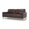 Sofá Ícono - Cuero Natural - 2,5 cuerpos - A fabricar en Marrón - Sillones y sofás, Uruguay | NYR, vista 1 de 3