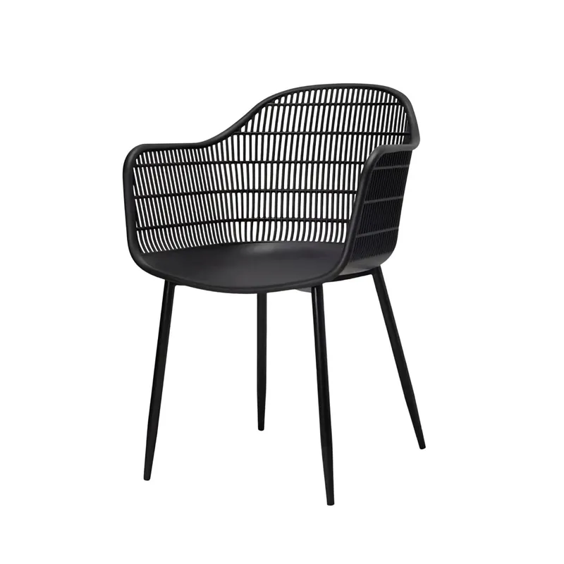 Silla Sydney - Patas de Metal/Madera - Blanco en Blanco - Sillas, Uruguay | Rústico Hogar