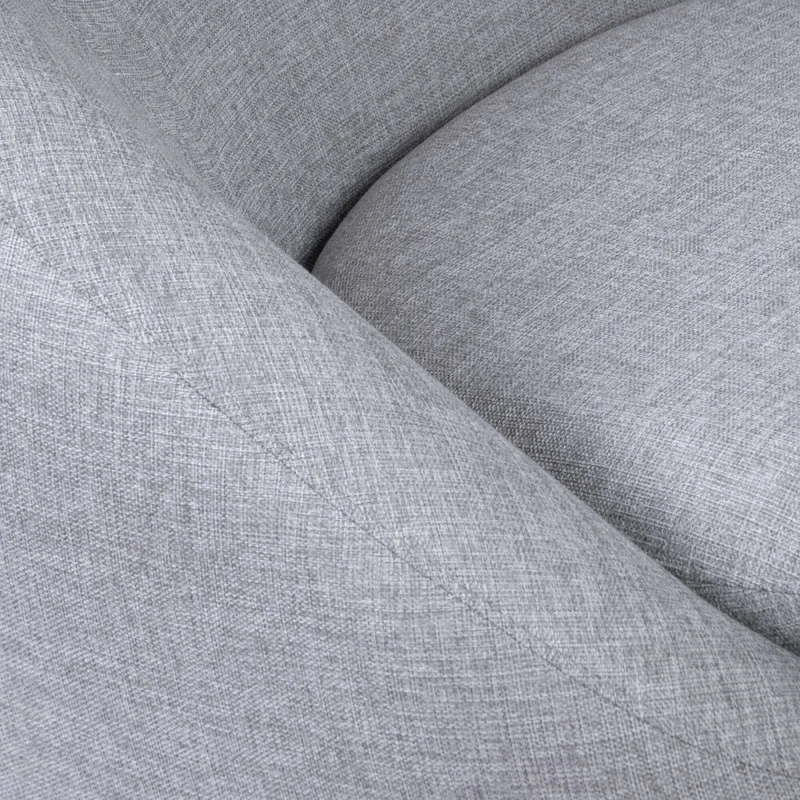 Butaca Giratoria Tela Gris Oslo en Gris - Sillones y sofás, Uruguay | Divino, vista 6