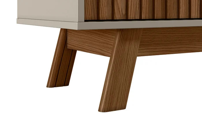 Rack para tv San Francisco 180cm con Listones de Madera en Madera natural - Muebles para TV, Uruguay | Balton, vista 9