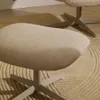 Reposapiés Jaspe - beige y metal con acabado gris FSC 100% en Beige - Butacas, banquetas y puffs, Uruguay | Kavehome, vista 2 de 7