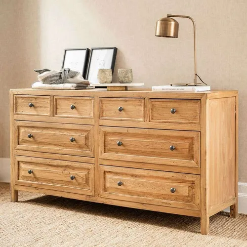 CAJONERA BELGICA - OLMO - 1.60 MTS en Madera natural - Bibliotecas, Uruguay | La Iberica