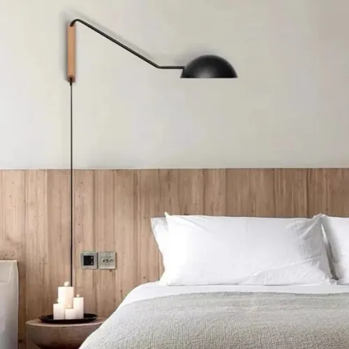 Lámpara NOTTI en Negro - Lámparas de mesa, Uruguay | Simple Deco