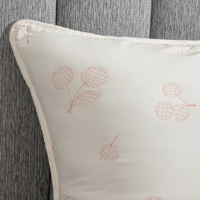 Funda de Almohadón Costuras Cherrys en Blanco - Textiles, Uruguay | Arredo, vista 2