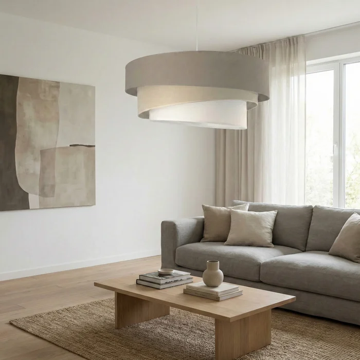 Nórdica Layers Mocca en Gris - Lámparas colgantes, Uruguay | La Perla, vista 2
