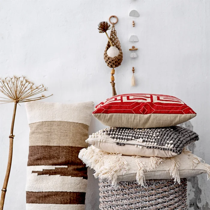 Cushion, Grey, Wool - Textiles, Uruguay | Tutto Deco, vista 2