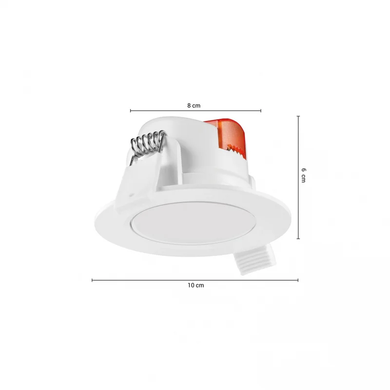 Downlight LED Outdoor C8S 5W Luz Cálida en Blanco - Lámparas colgantes, Uruguay | Serlux, vista 5