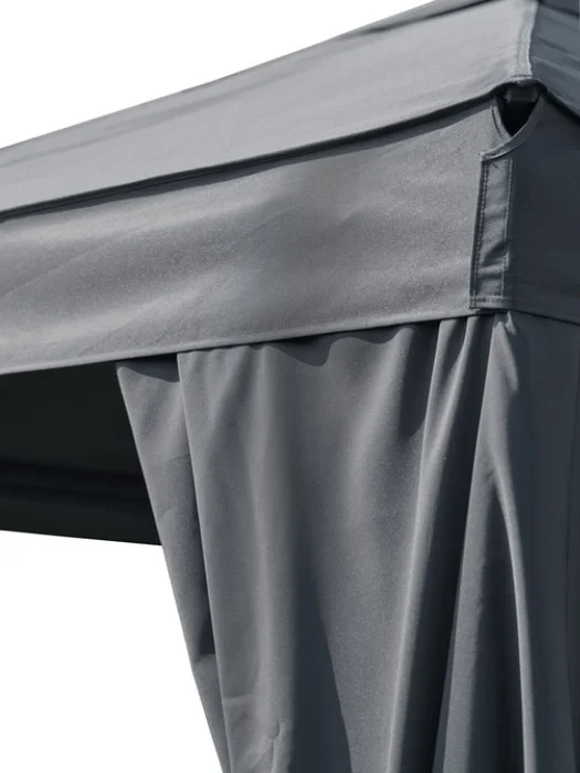 Gazebo NORDMARKA 3x3x2,78 m gris en Gris - Muebles para el exterior, Uruguay | JYSK, vista 2