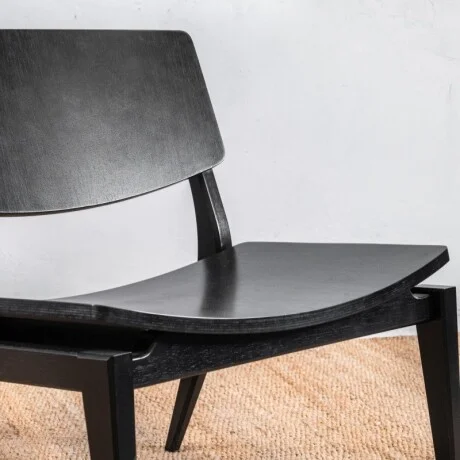 Butaca Piatto Negro - Butacas, banquetas y puffs, Uruguay | Aihaus, vista 3