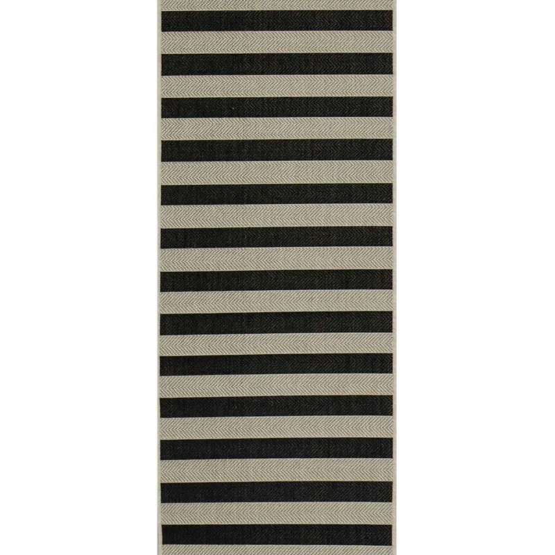 ALFOMBRA LINEO LIN/5031/9H01/ 067X200 WOOL/BLACK en Multicolor - Alfombras, Uruguay | Vinibel