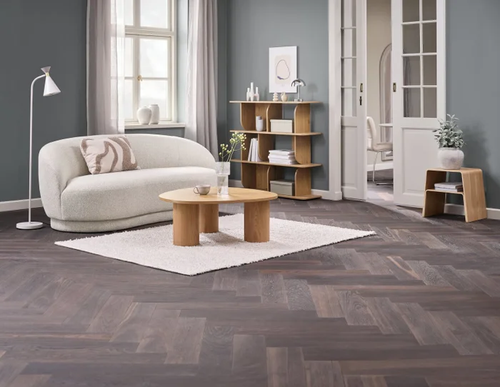 Sofá ANDRUP 3 plazas ovalado beige en Beige - Sillones y sofás, Uruguay | JYSK, vista 2
