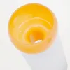 Jarrón Kelse de vidrio transparente y naranja 30,5 cm en Naranja - Jarrones, Uruguay | Kavehome, vista 3 de 4