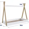 Cama Infantil Estilo Montessori Blanca - Dormitorio, Uruguay | RM Muebles y Deco, vista 3 de 4
